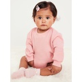 Long-Sleeve Thermal-Knit Romper for Baby