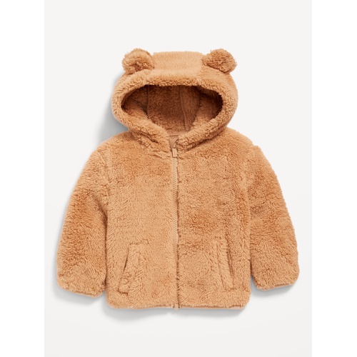 올드네이비 Sherpa Critter Zip-Front Hooded Jacket for Baby Hot Deal