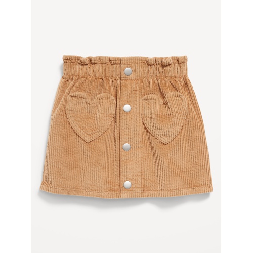 올드네이비 Heart-Pocket Button-Front Skirt for Toddler Girls