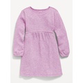 Long-Sleeve Ribbed Dress for Toddler Girls Hot Deal