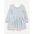 Plush Ribbed Tutu Dress for Toddler Girls Hot Deal