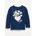 Long-Sleeve Graphic T-Shirt for Toddler Girls Hot Deal