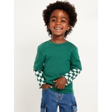 Long-Sleeve Two-In-One T-Shirt for Toddler Boys Hot Deal