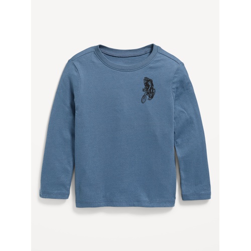 올드네이비 Long-Sleeve Graphic T-Shirt for Toddler Boys Hot Deal