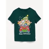 Paw Patrol Unisex Holiday Graphic T-Shirt for Toddler Hot Deal