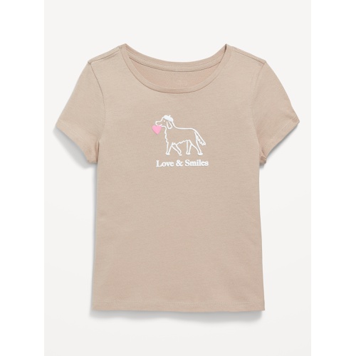 올드네이비 Short-Sleeve Graphic T-Shirt for Girls Hot Deal