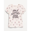 Short-Sleeve Graphic T-Shirt for Girls Hot Deal