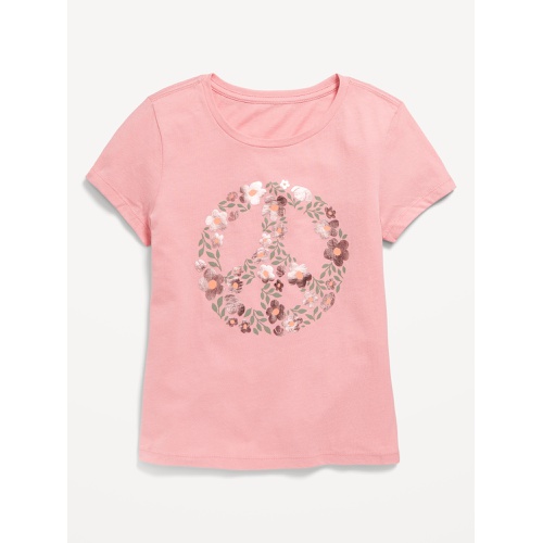 올드네이비 Short-Sleeve Graphic T-Shirt for Girls Hot Deal