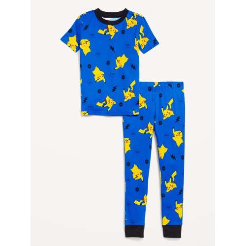 올드네이비 Gender-Neutral Licensed Graphic Snug-Fit Pajama Set for Kids