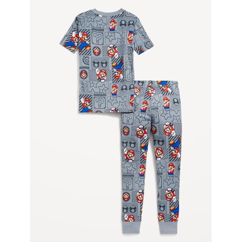 올드네이비 Gender-Neutral Licensed Graphic Snug-Fit Pajama Set for Kids