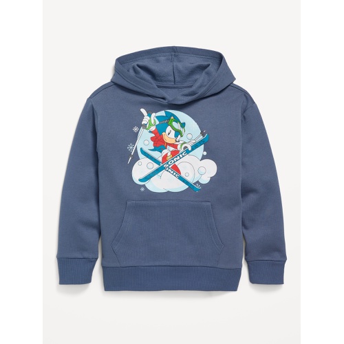 올드네이비 Sonic The Hedgehog Gender-Neutral Graphic Hoodie for Kids Hot Deal