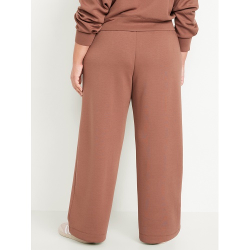 올드네이비 High-Waisted Bounce Fleece Wide-Leg Pants