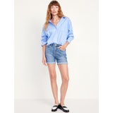 High-Waisted Wow Jean Shorts -- 5-inch inseam Hot Deal