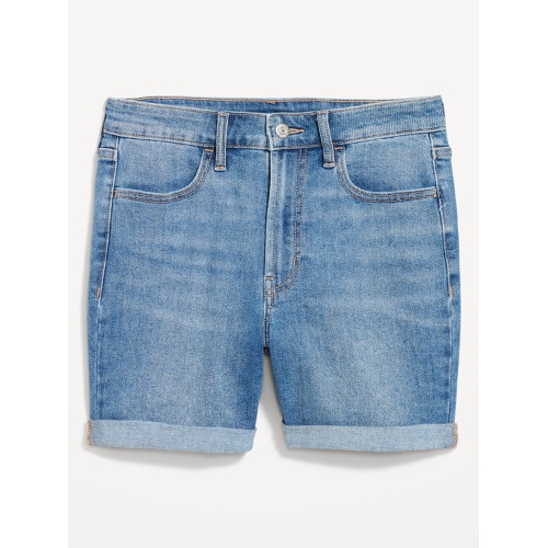 올드네이비 High-Waisted Wow Jean Shorts -- 5-inch inseam Hot Deal