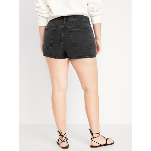 올드네이비 High-Waisted OG Jean Shorts -- 3-inch inseam