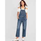 Slouchy Straight Jean Overalls