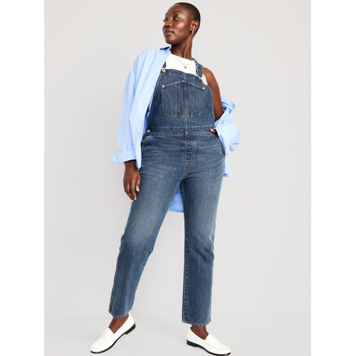 올드네이비 Slouchy Straight Jean Overalls