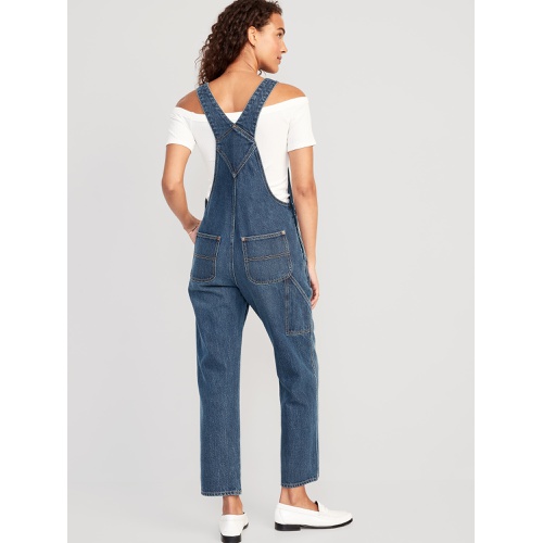 올드네이비 Slouchy Straight Jean Overalls