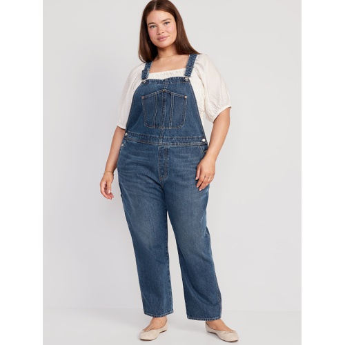 올드네이비 Slouchy Straight Jean Overalls