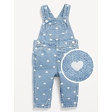 Printed Jean Overalls for Baby