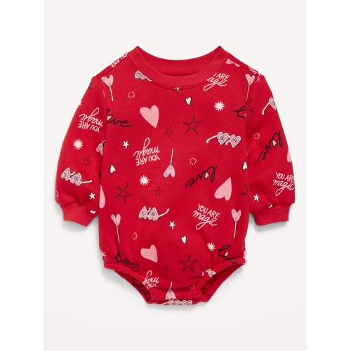 올드네이비 Printed Long-Sleeve One-Piece Romper for Baby