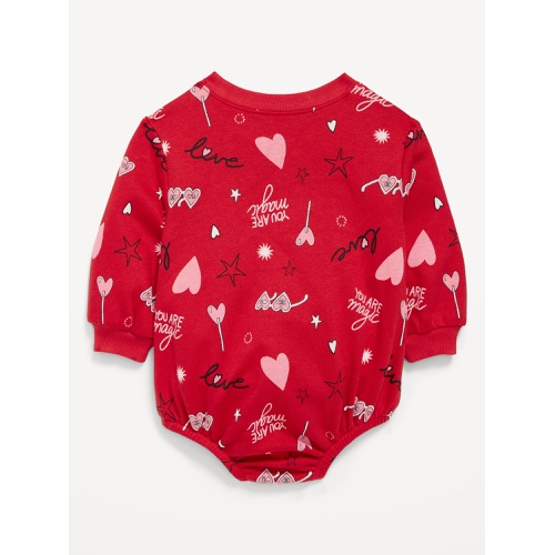 올드네이비 Printed Long-Sleeve One-Piece Romper for Baby