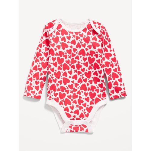 올드네이비 Printed Long-Sleeve Bodysuit for Baby