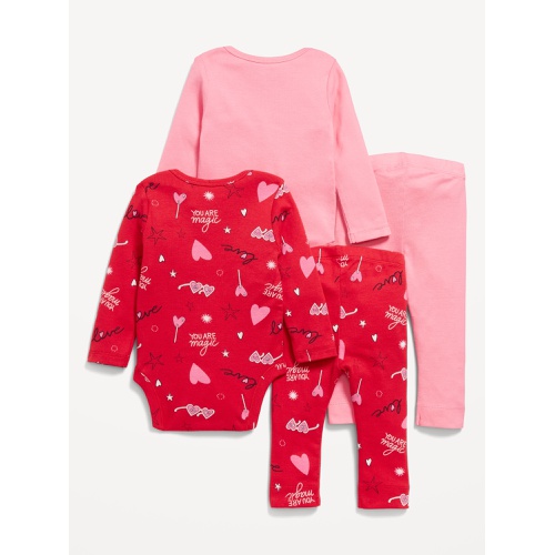 올드네이비 Bodysuit and Leggings 4-Pack for Baby