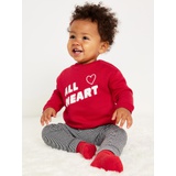 Crew-Neck Graphic Sweatshirt for Baby