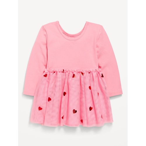 올드네이비 Long-Sleeve Fit and Flare Tutu Dress for Toddler Girls