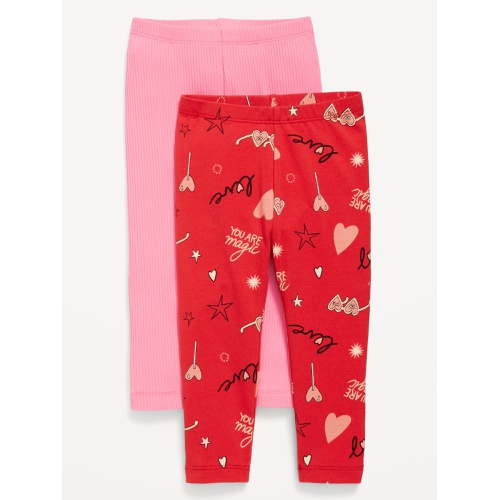 올드네이비 2-Pack Full-Length Leggings for Toddler Girls