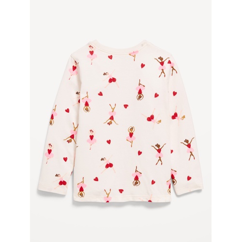 올드네이비 Printed Long-Sleeve T-Shirt for Toddler Girls