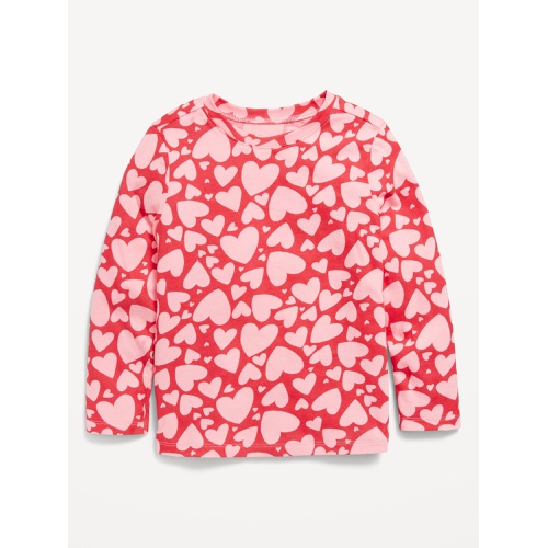 올드네이비 Printed Long-Sleeve T-Shirt for Toddler Girls