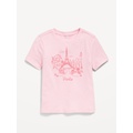 Short-Sleeve Graphic T-Shirt for Toddler Girls Hot Deal