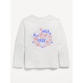 Long-Sleeve Graphic T-Shirt for Toddler Girls Hot Deal