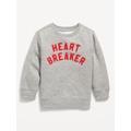 Crew-Neck Graphic Sweatshirt for Toddler Boys