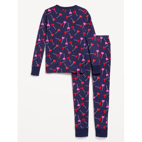 올드네이비 Printed Snug-Fit Gender-Neutral Pajama Set for Kids Hot Deal