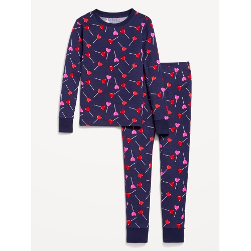 올드네이비 Printed Snug-Fit Gender-Neutral Pajama Set for Kids Hot Deal