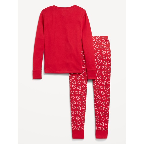 올드네이비 Printed Snug-Fit Gender-Neutral Pajama Set for Kids Hot Deal