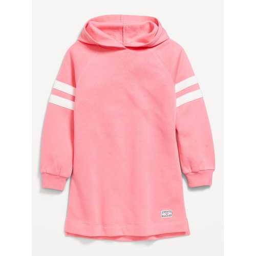 올드네이비 Long-Sleeve Hooded Fleece Dress for Girls Hot Deal