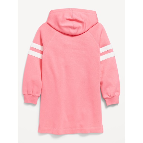 올드네이비 Long-Sleeve Hooded Fleece Dress for Girls Hot Deal