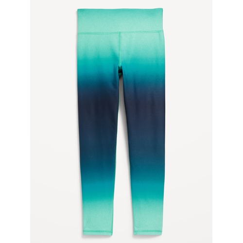 올드네이비 High-Waisted PowerSoft 7/8-Length Performance Leggings for Girls