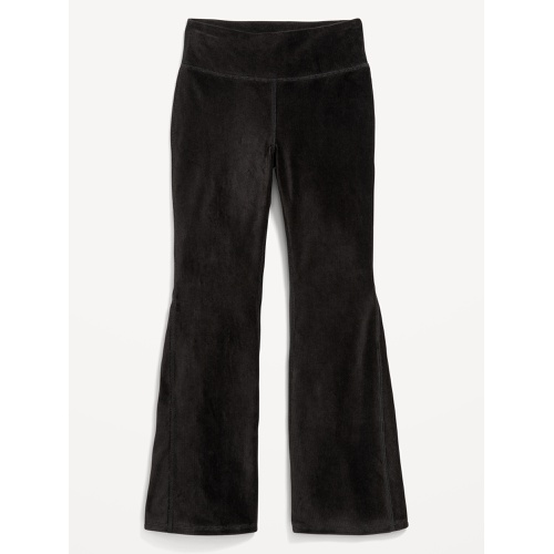 올드네이비 High-Waisted Velour Super Flare Leggings for Girls Hot Deal