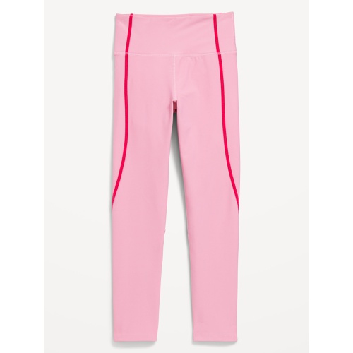 올드네이비 High-Waisted PowerSoft 7/8-Length Performance Leggings for Girls Hot Deal