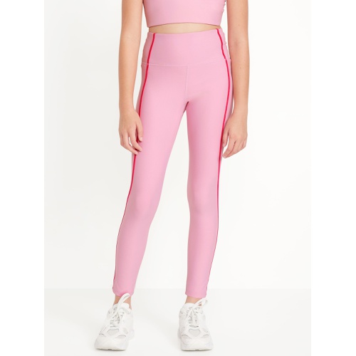 올드네이비 High-Waisted PowerSoft 7/8-Length Performance Leggings for Girls Hot Deal