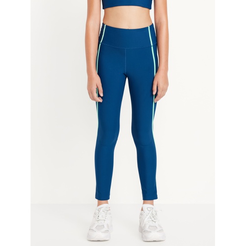 올드네이비 High-Waisted PowerSoft 7/8-Length Performance Leggings for Girls Hot Deal