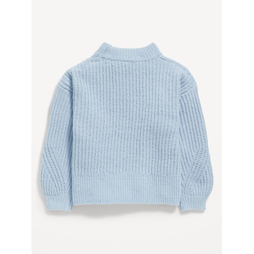 올드네이비 Cozy Mock-Neck Chenille Sweater for Girls