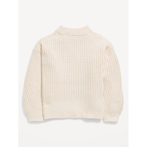 올드네이비 Cozy Mock-Neck Chenille Sweater for Girls