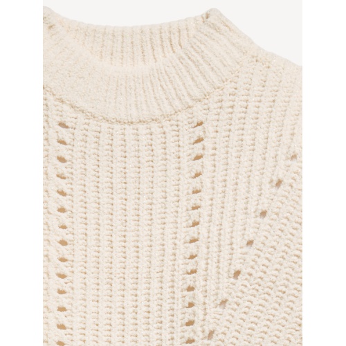 올드네이비 Cozy Mock-Neck Chenille Sweater for Girls