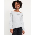 SoSoft Off-Shoulder Sweater for Girls